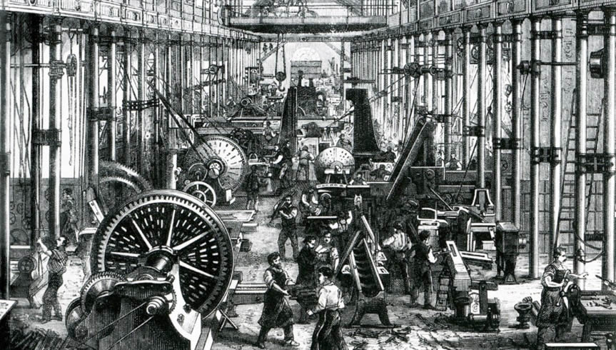 maquinario revolucionando o setor de industria
